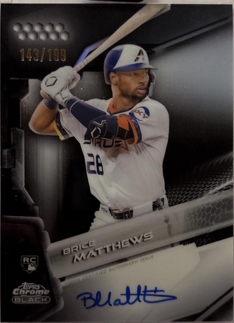 Brice Matthews [Refractor] #CBA-BM