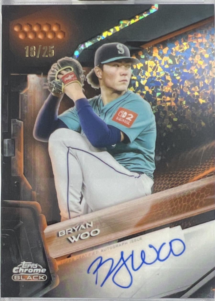 Bryan Woo [Orange Refractor] #CBA-BW