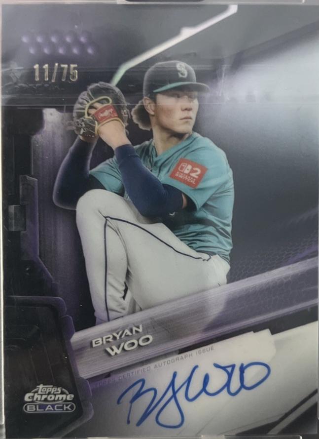 Bryan Woo [Purple Refractor] #CBA-BW