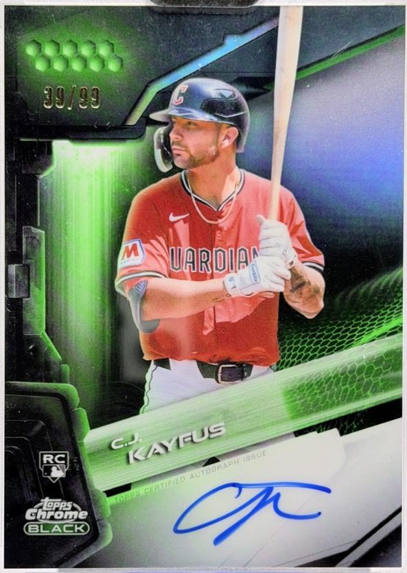 C.J. Kayfus [Green Refractor] #CBA-CJ