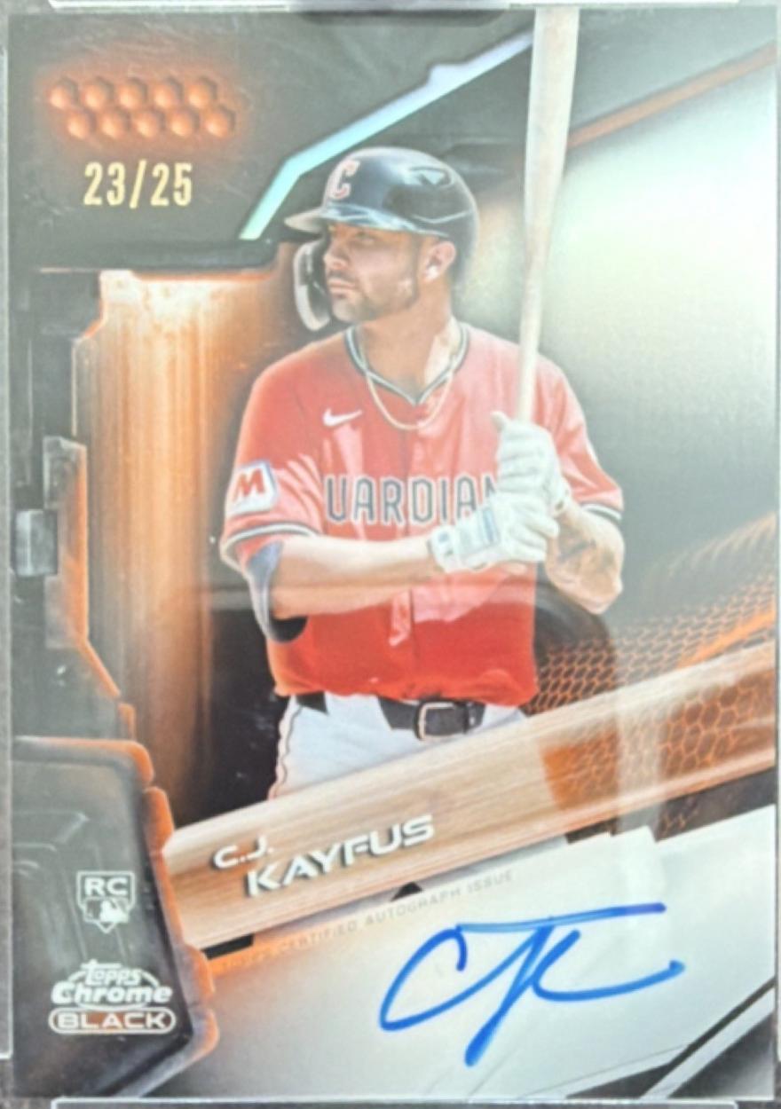 C.J. Kayfus [Orange Refractor] #CBA-CJ