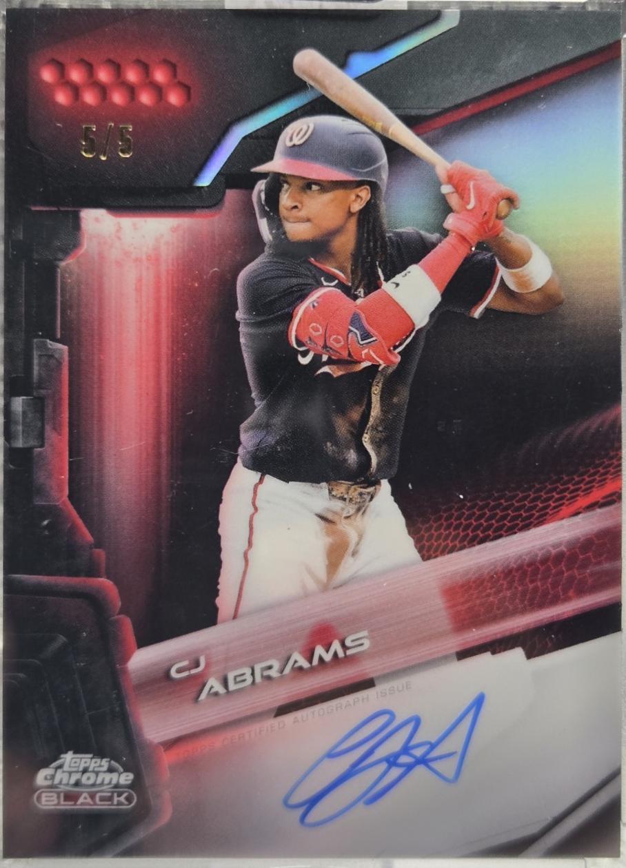 CJ Abrams [Red Refractor] #CBA-CA