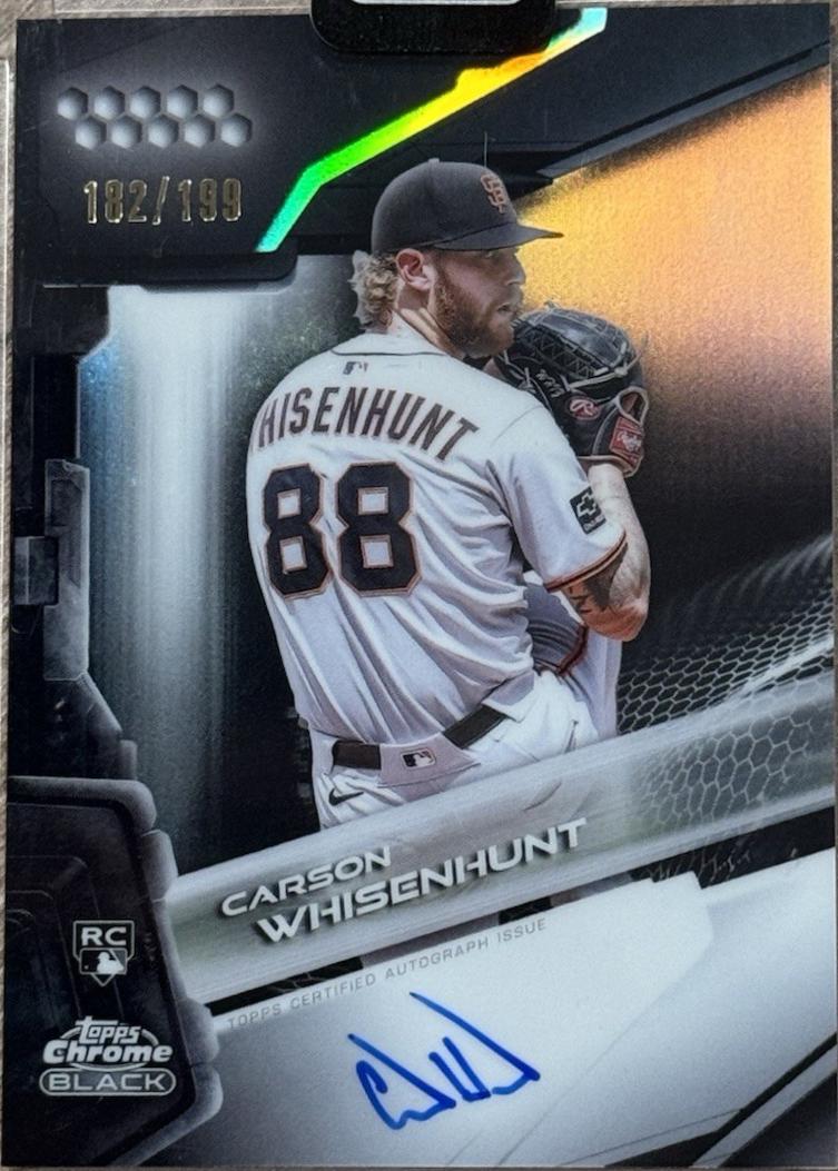 Carson Whisenhunt [Refractor] #CBA-CWH