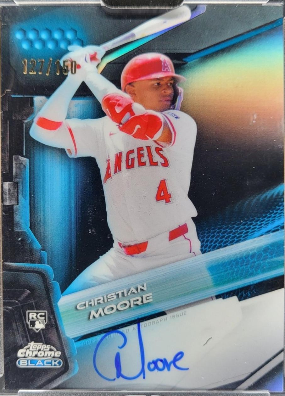 Christian Moore [Blue Refractor] #CBA-CM