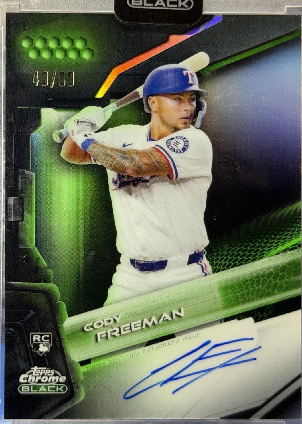 Cody Freeman [Green Refractor] #CBA-CF