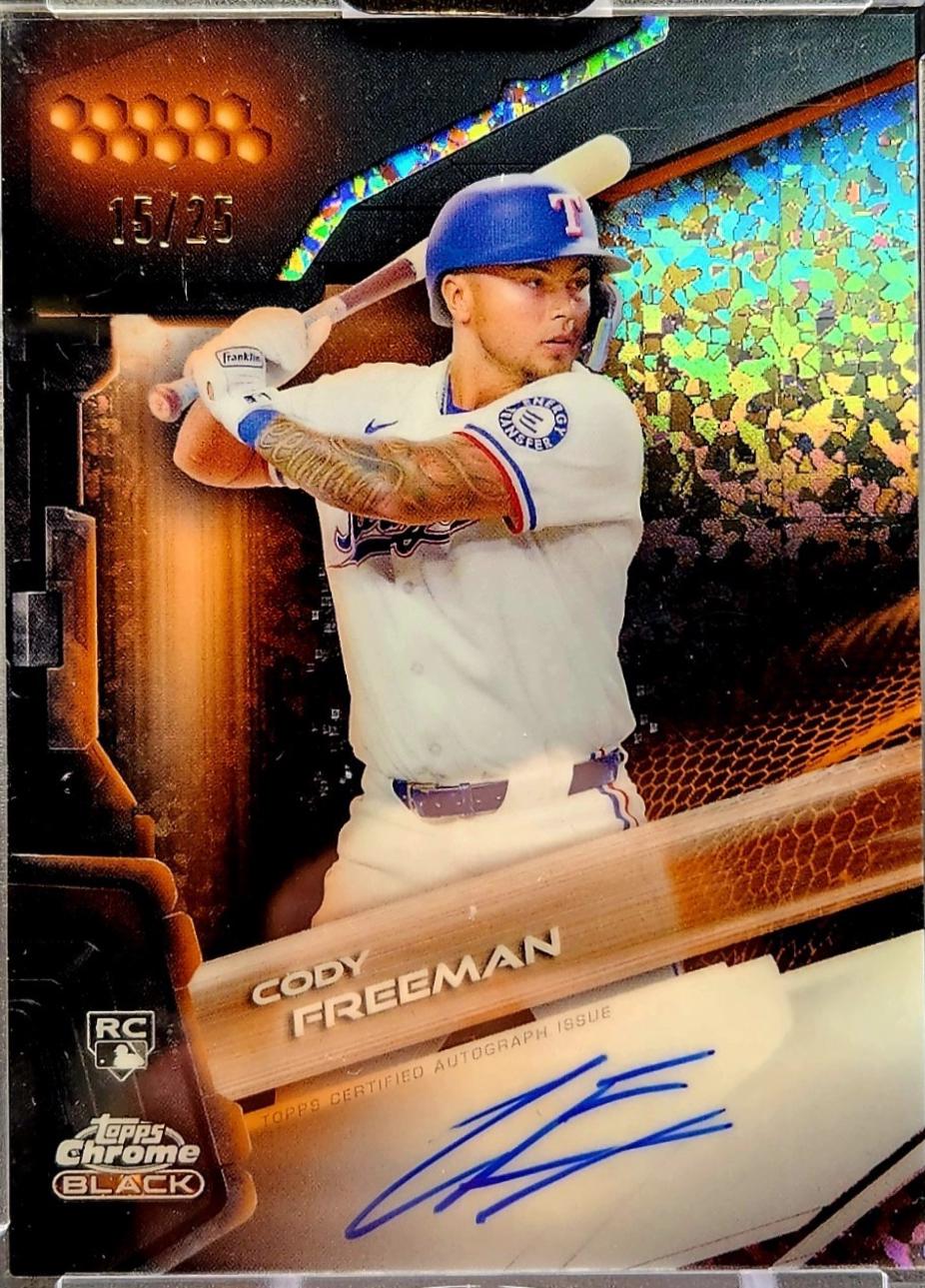 Cody Freeman [Orange Mini-Diamond Refractor] #CBA-CF