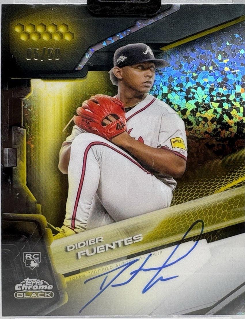 Didier Fuentes [Gold Mini-Diamond Refractor] #CBA-DF