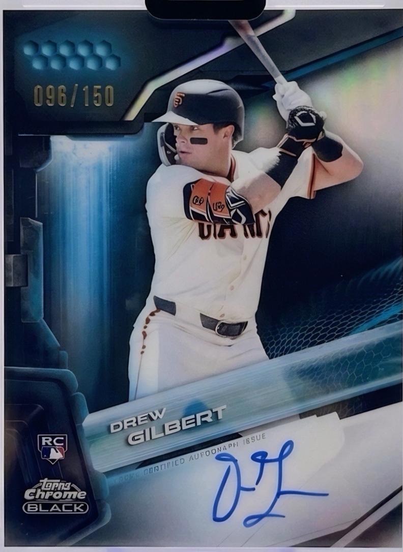Drew Gilbert [Blue Refractor] #CBA-DGI