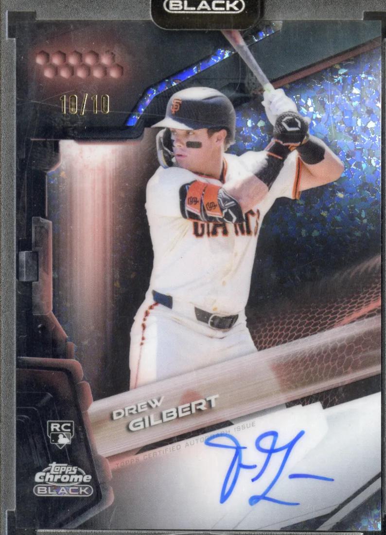 Drew Gilbert [Rose Gold Mini-Diamond Refractor] #CBA-DGI