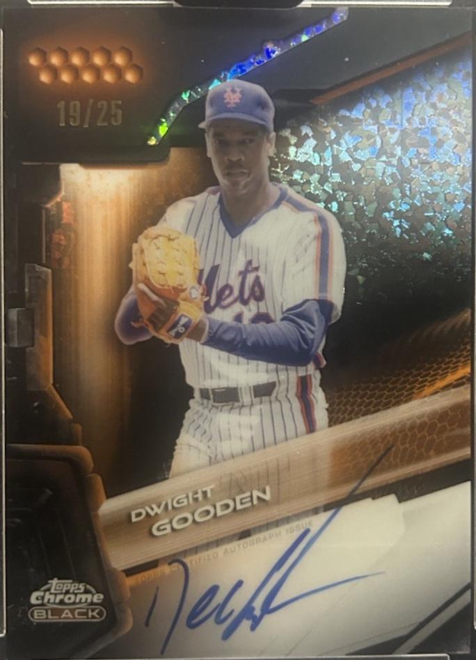 Dwight Gooden [Orange Refractor] #CBA-DG