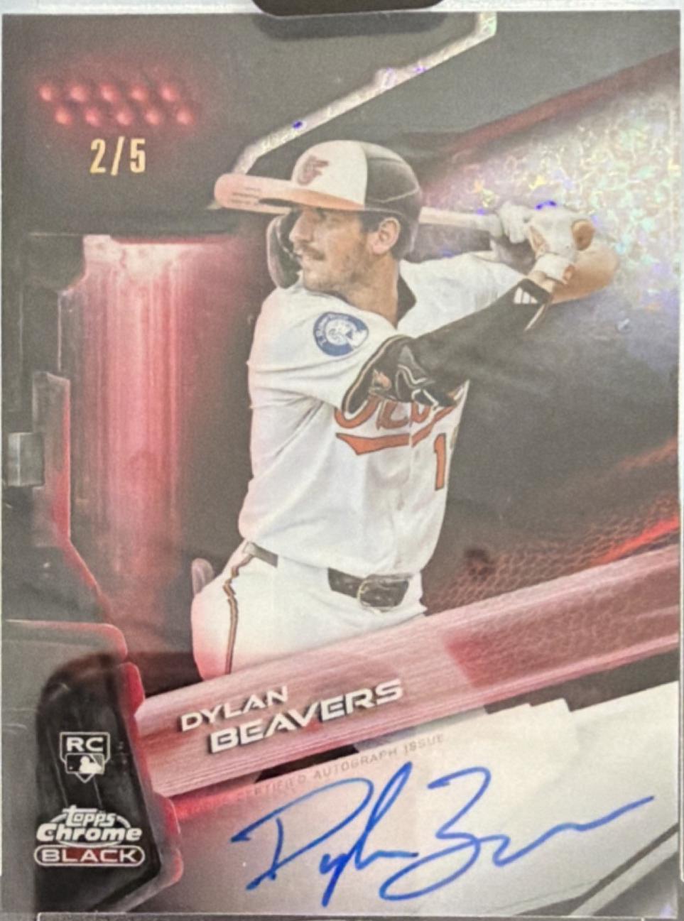 Dylan Beavers [Red Refractor] #CBA-DBE