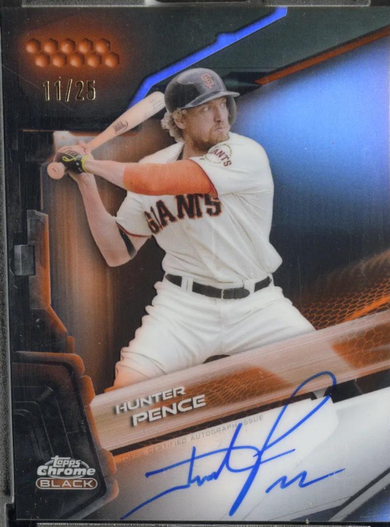 Hunter Pence [Orange Refractor] #CBA-HP