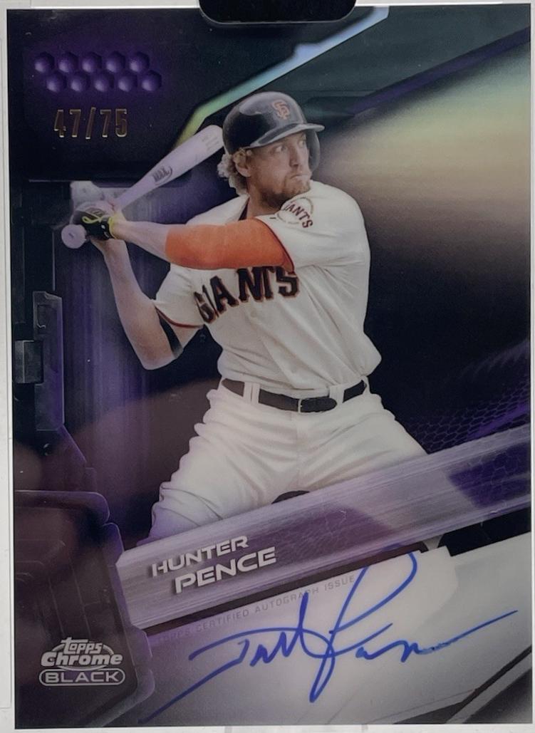 Hunter Pence [Purple Refractor] #CBA-HP