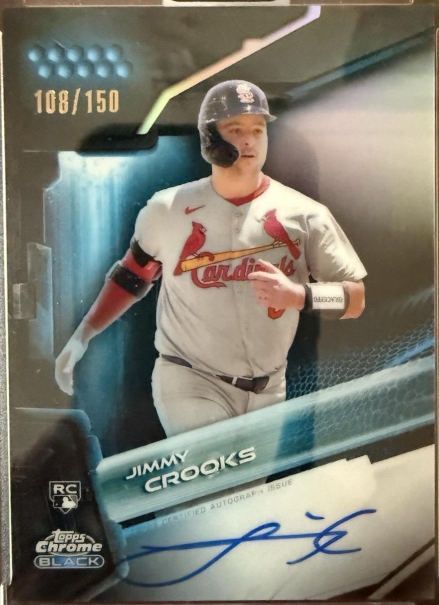 Jimmy Crooks [Blue Refractor] #CBA-JI