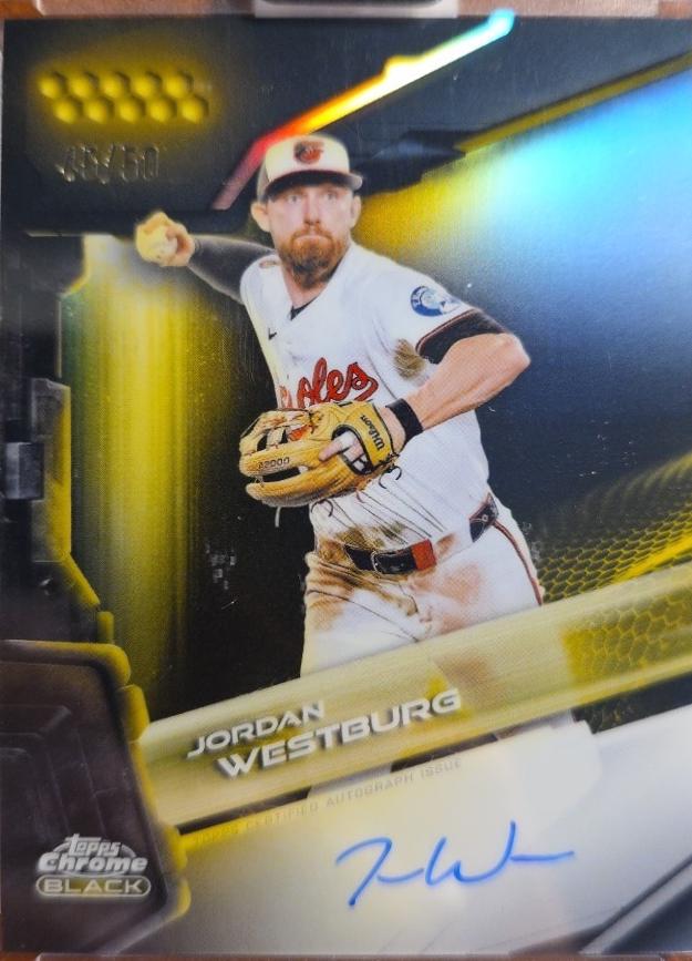 Jordan Westburg [Gold Refractor] #CBA-JWE