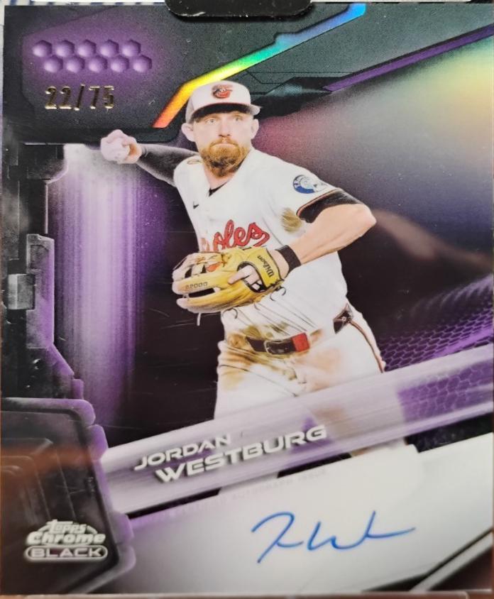 Jordan Westburg [Purple Refractor] #CBA-JWE
