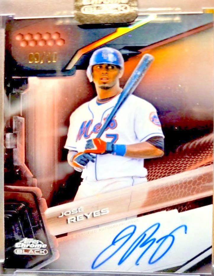 Jose Reyes [Rose Gold Refractor] #CBA-JRE