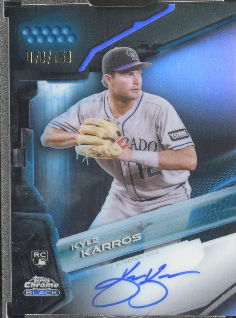 Kyle Karros [Blue Refractor] #CBA-KK