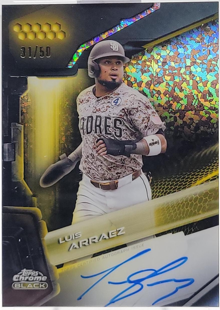 Luis Arraez [Gold Mini-Diamond Refractor] #CBA-LA