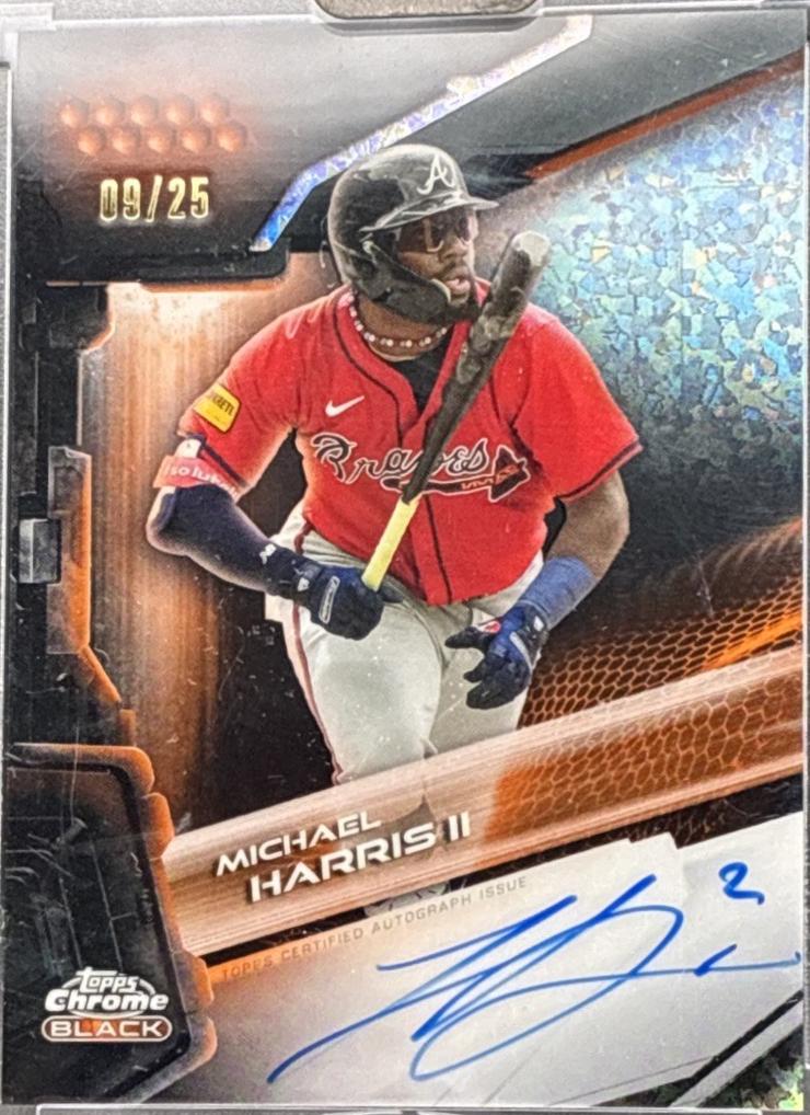 Michael Harris II [Orange Mini-Diamond Refractor] #CBA-MHA