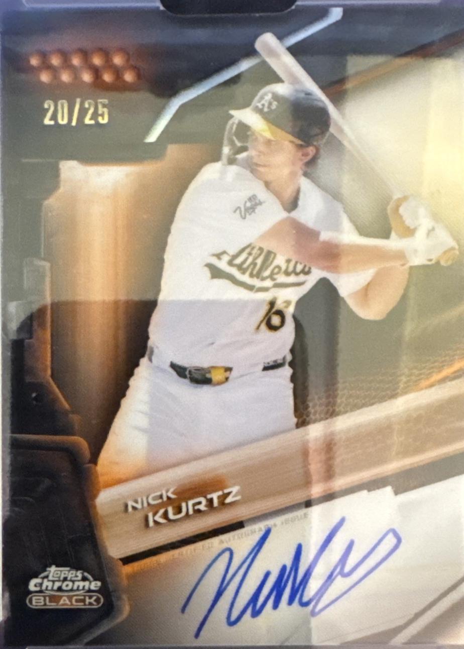 Nick Kurtz [Orange Refractor] #CBA-NK