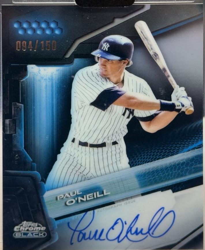 Paul O'Neill [Blue Refractor] #CBA-PO