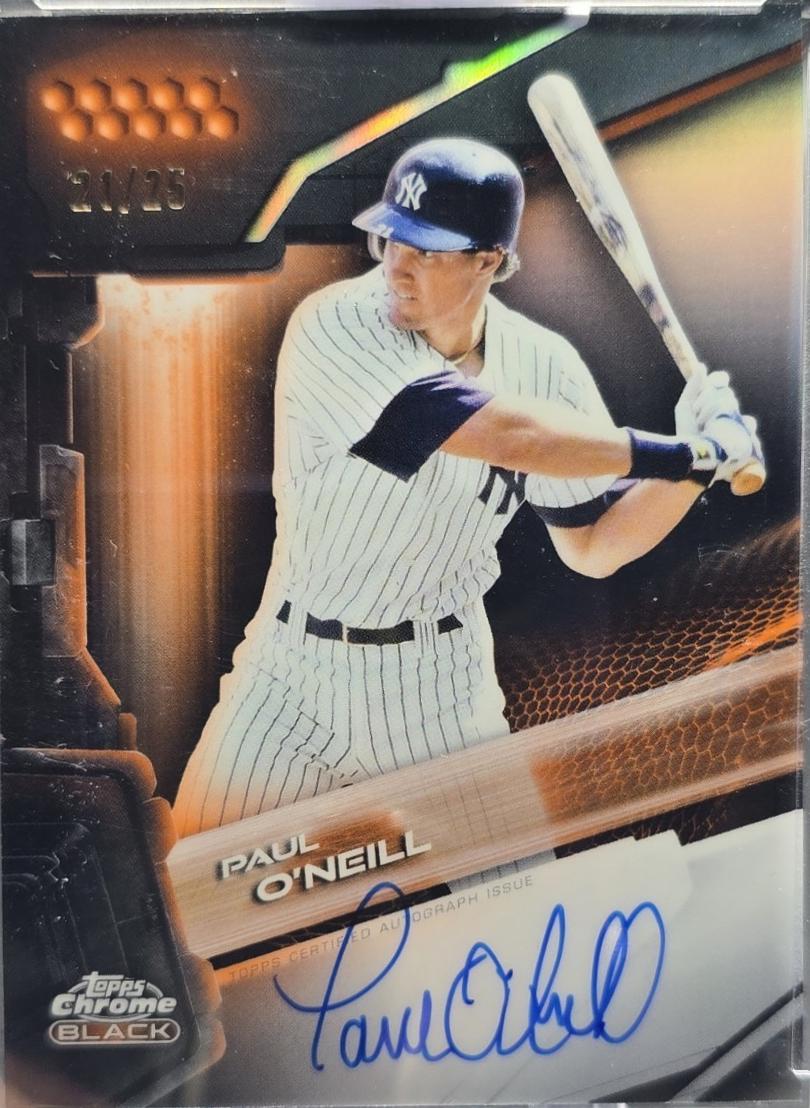 Paul O'Neill [Orange Refractor] #CBA-PO