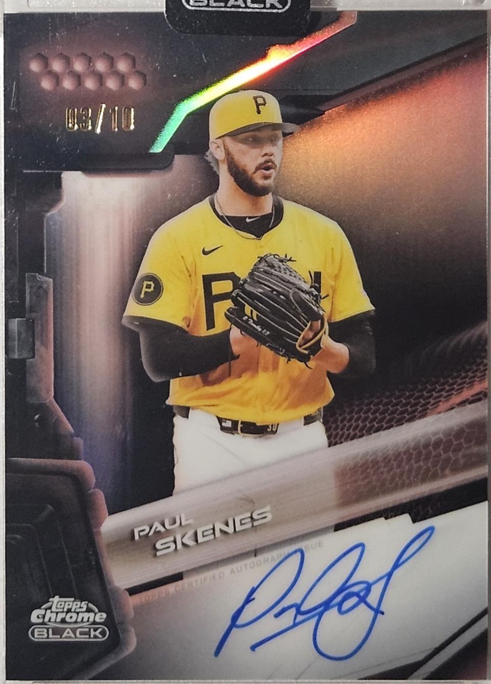Paul Skenes [Rose Gold Refractor] #CBA-PS