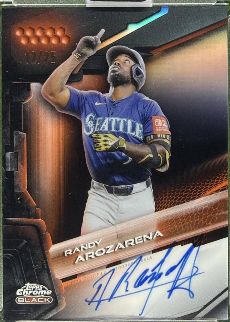 Randy Arozarena [Orange Refractor] #CBA-RAR