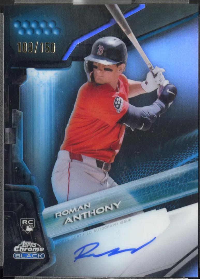Roman Anthony [Blue Refractor] #CBA-RA