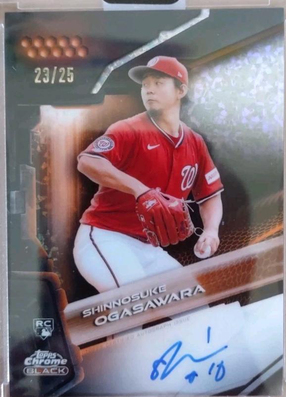 Shinnosuke Ogasawara [Orange Mini-Diamond Refractor] #CBA-SOG