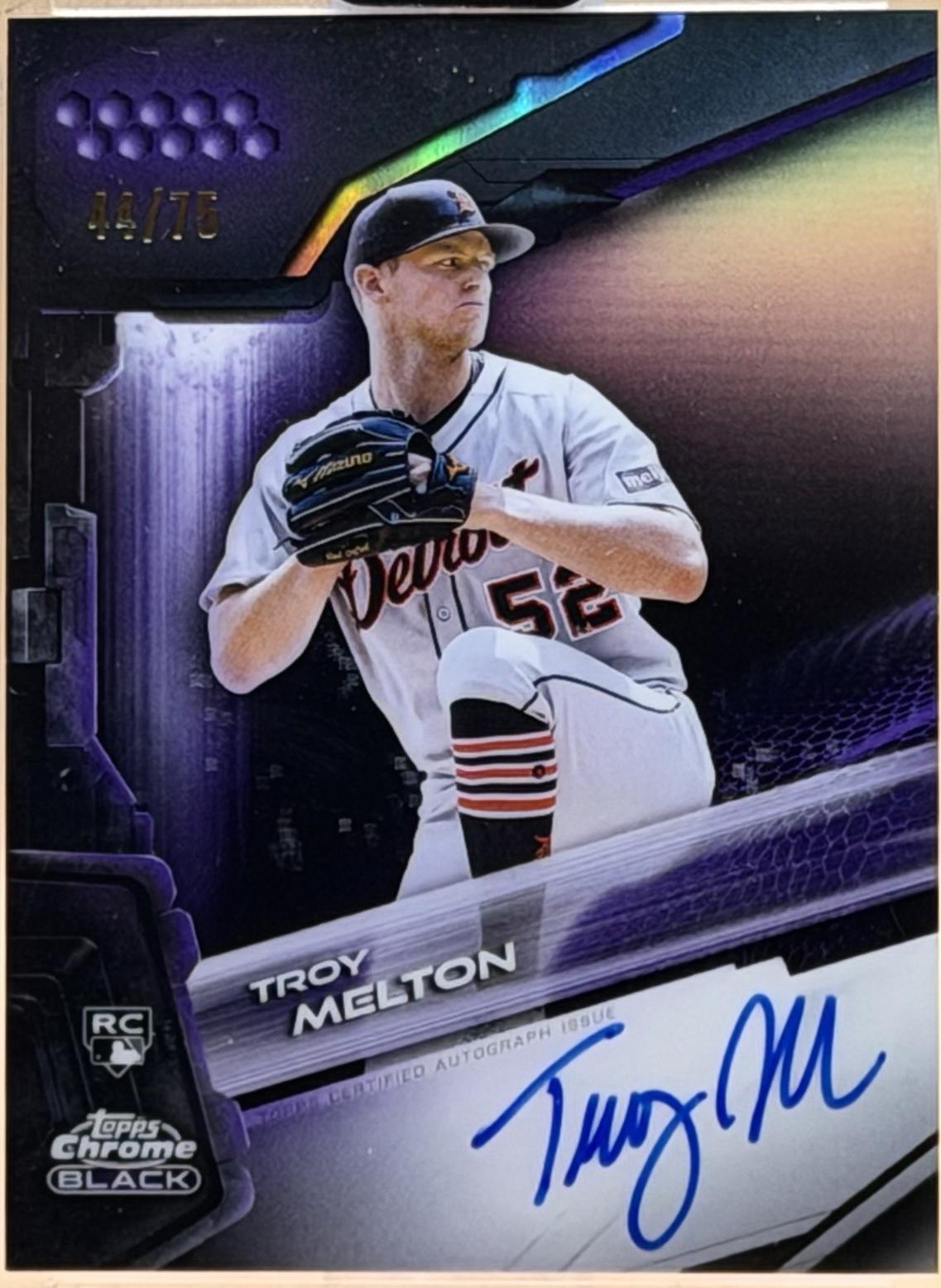 Troy Melton [Purple Refractor] #CBA-TM