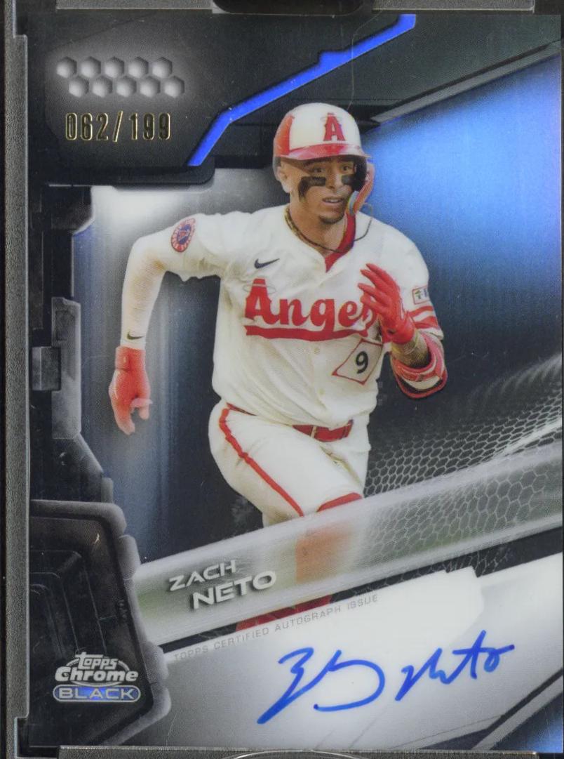 Zach Neto [Refractor] #CBA-ZNE
