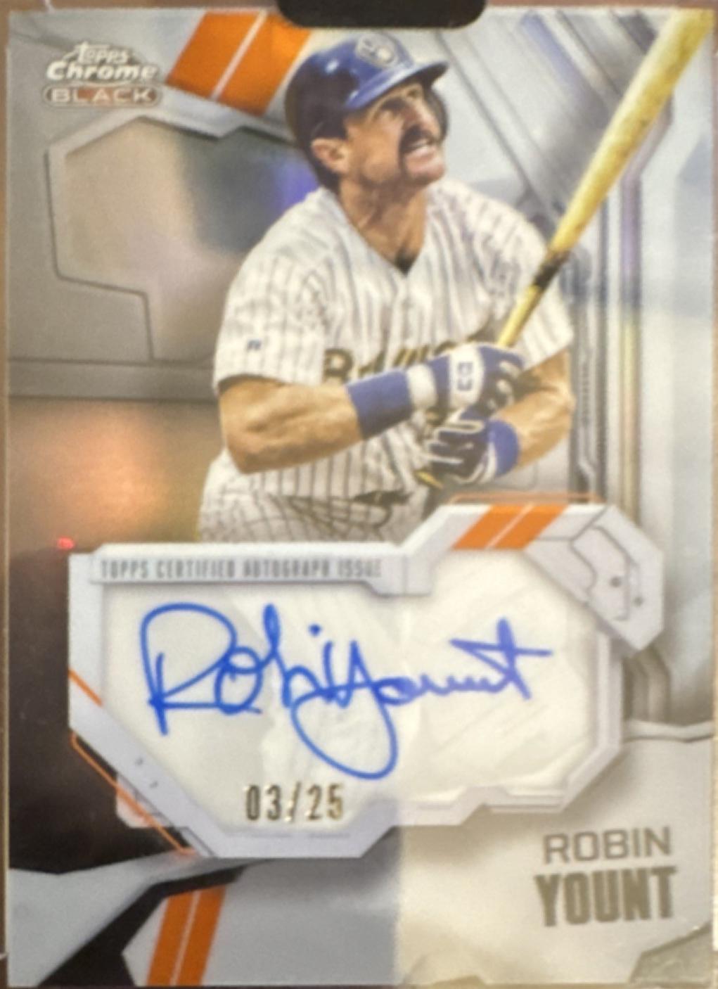 Robin Yount [Orange] #IVA-RY
