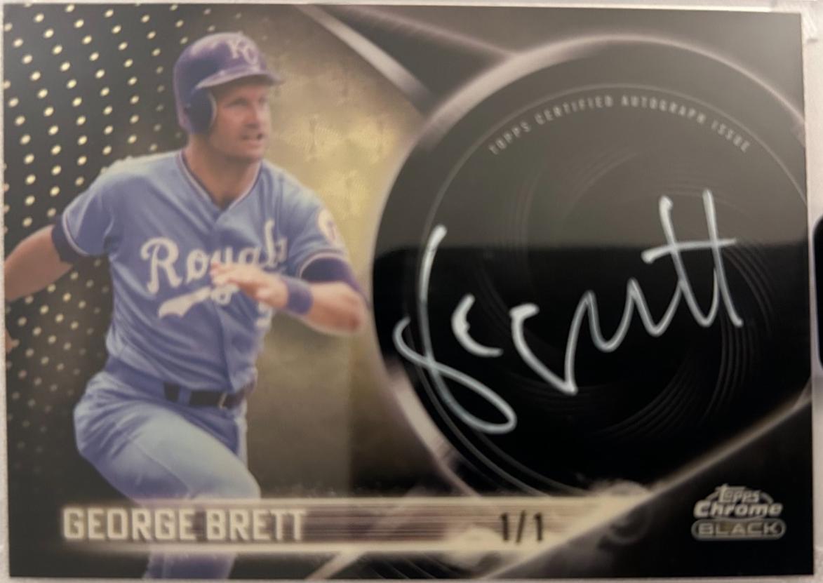 George Brett [Superfractor] #PIA-GB