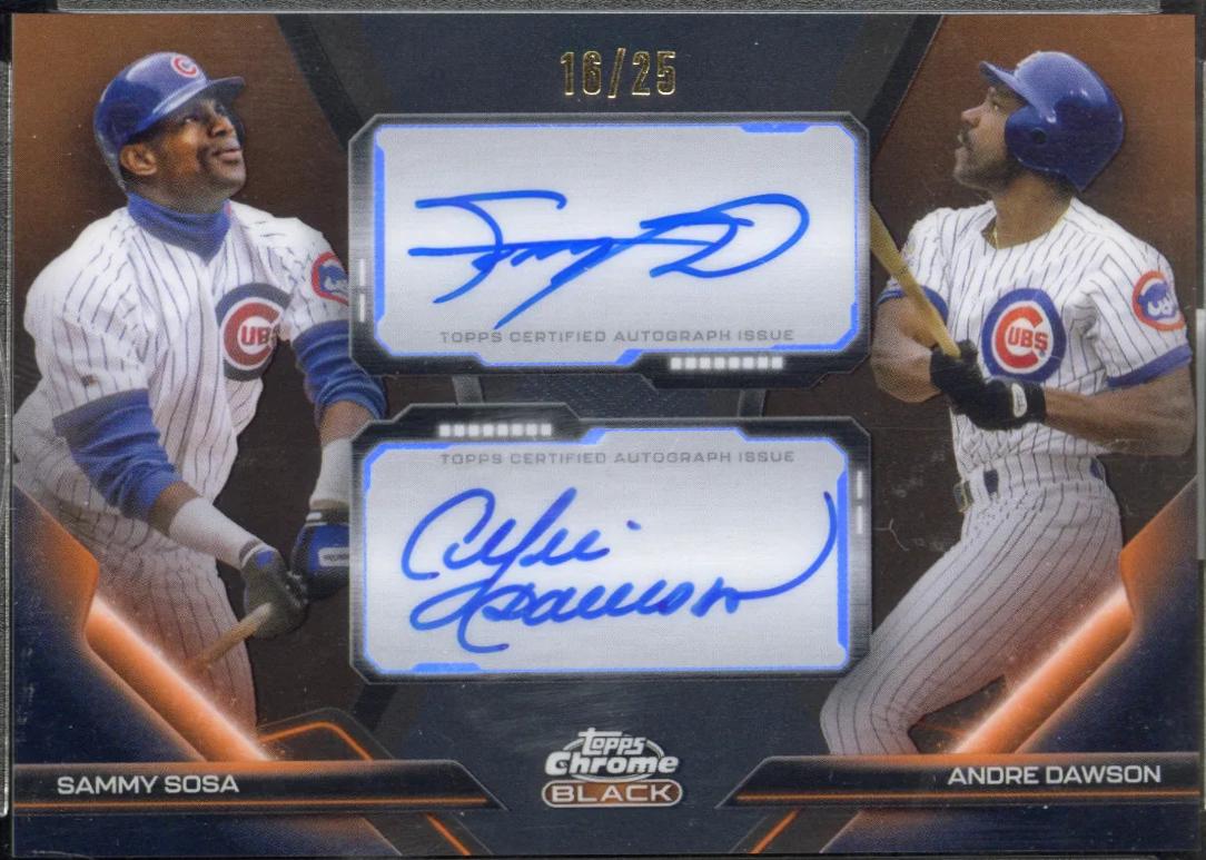 Sammy Sosa / Andre Dawson [Orange] #PDPA-SD