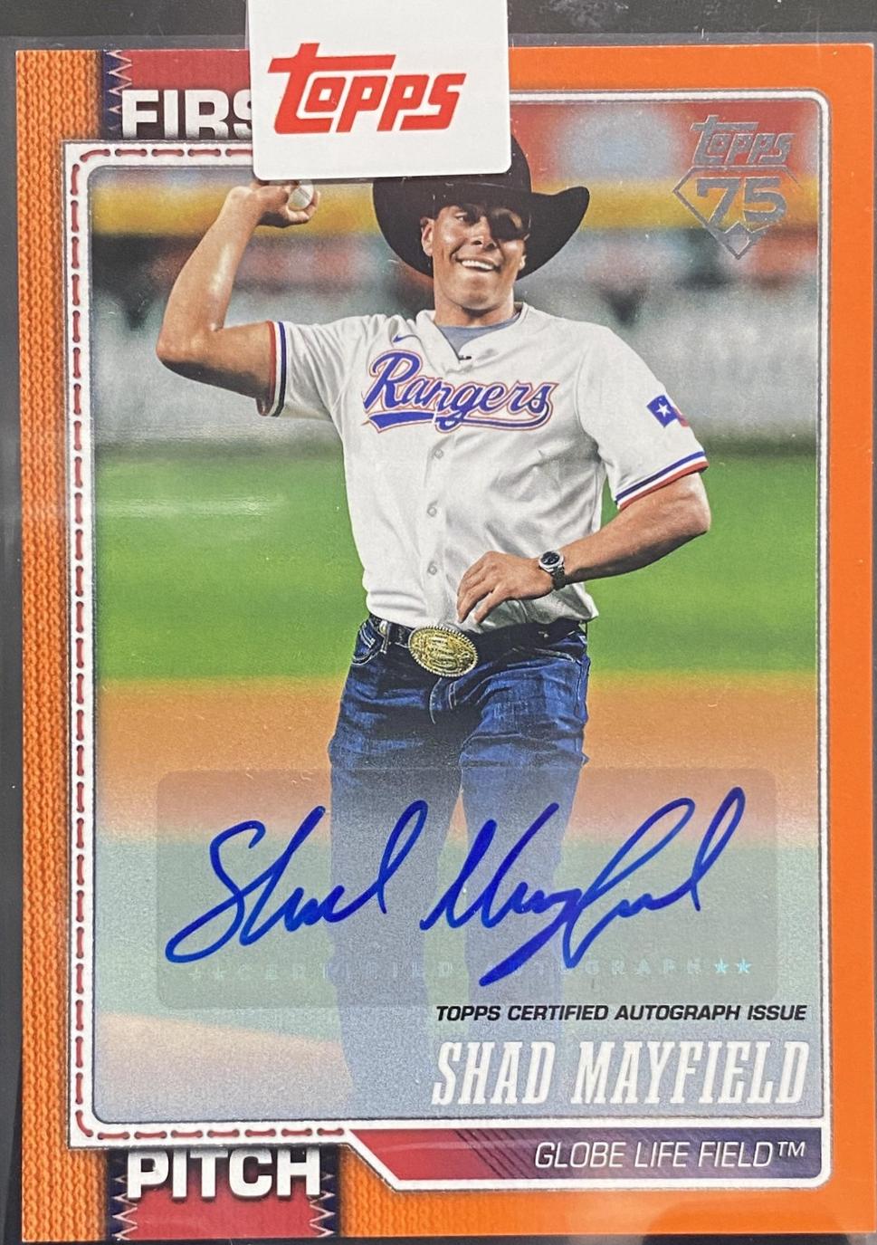 Shad Mayfield [Orange] #FP-1