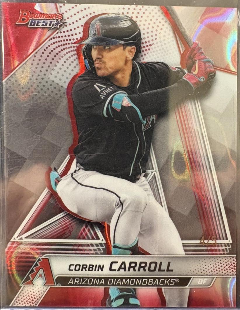Corbin Carroll [Red Lava Refractor] #8