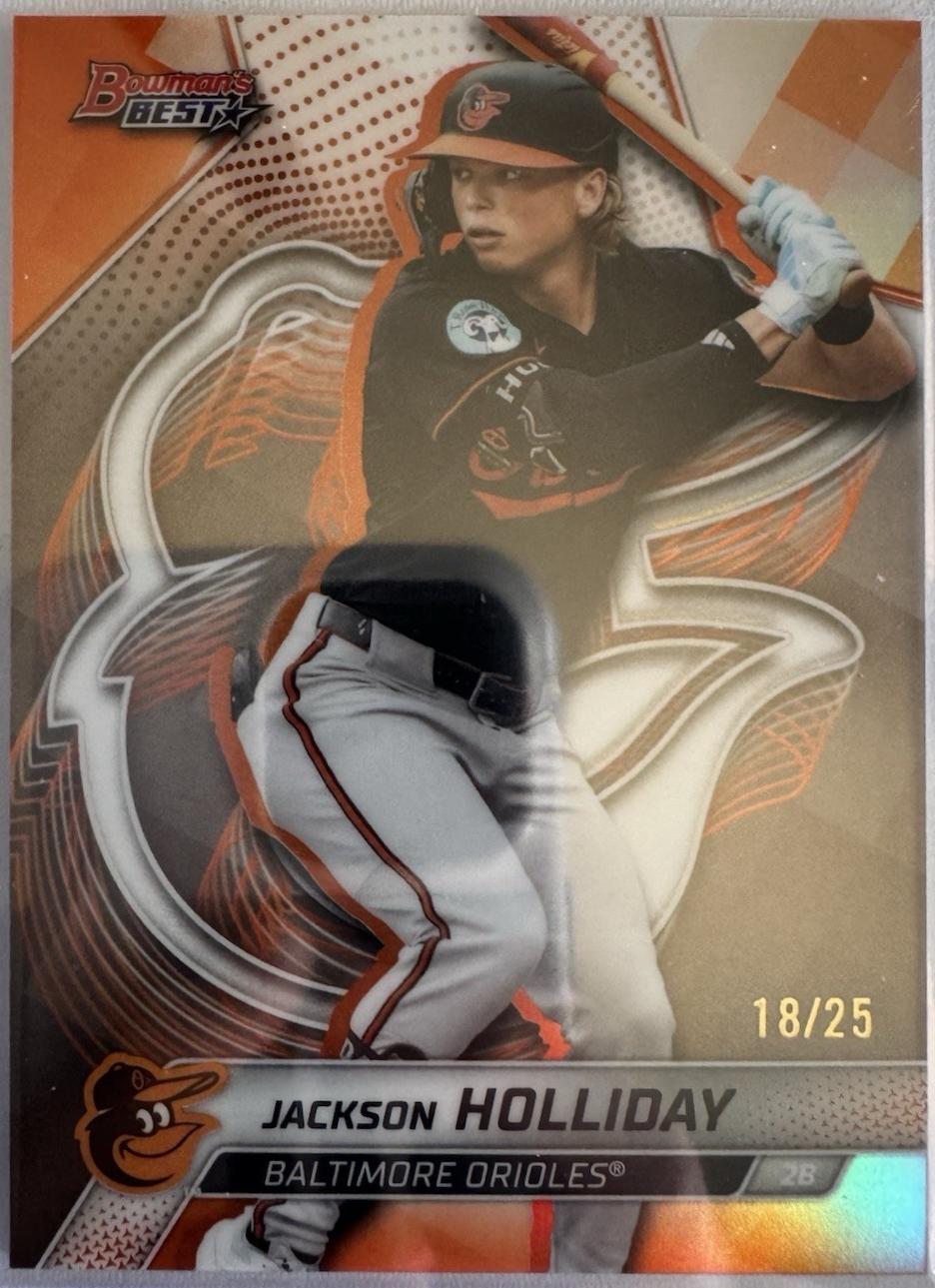 Jackson Holliday [Orange Refractor] #32