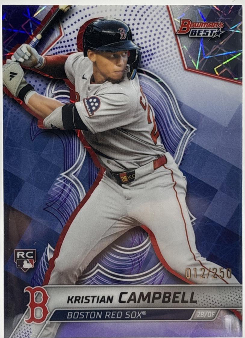 Kristian Campbell [Purple Lazer Refractor] #11