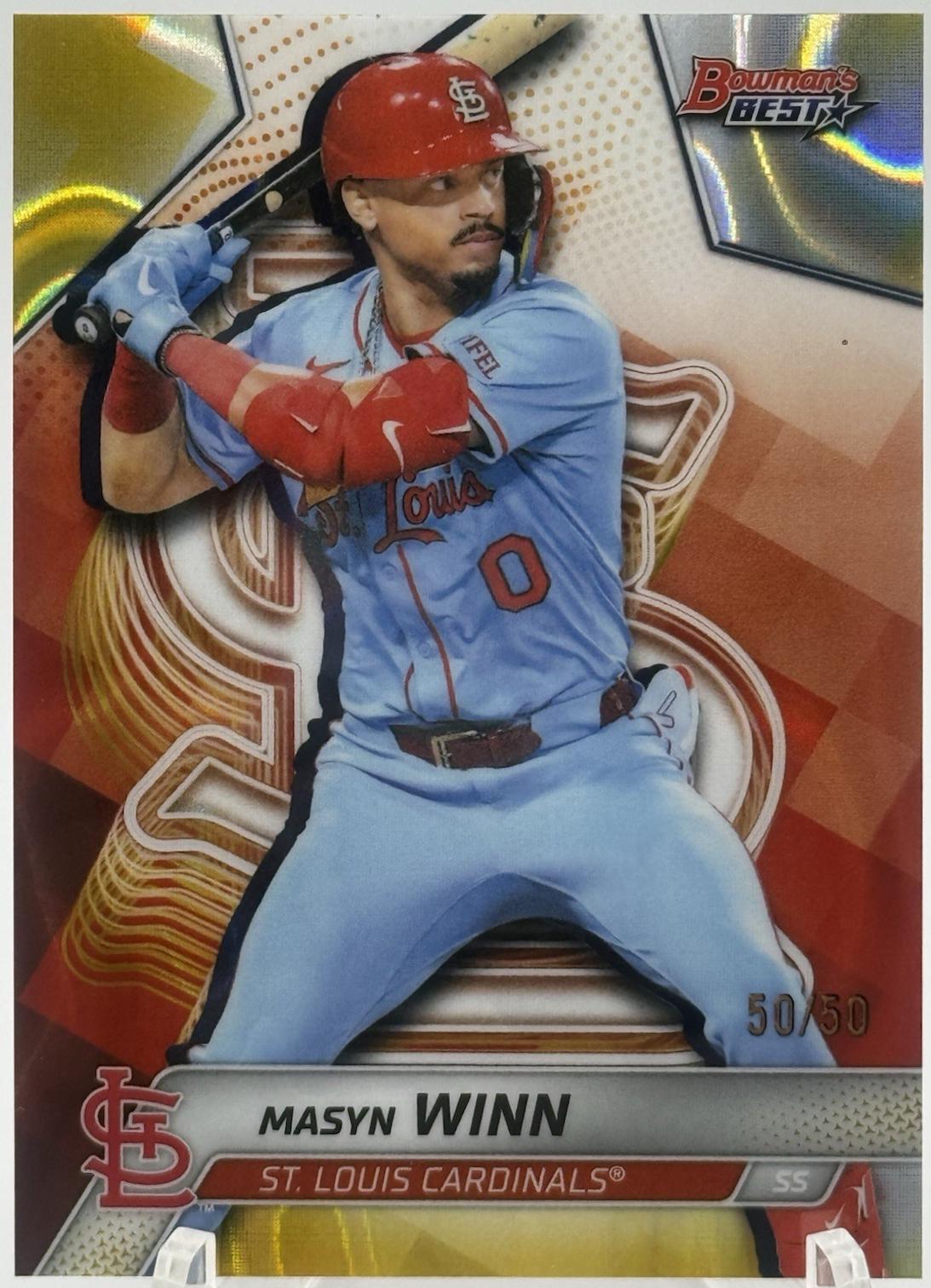 Masyn Winn [Gold Lava Refractor] #44