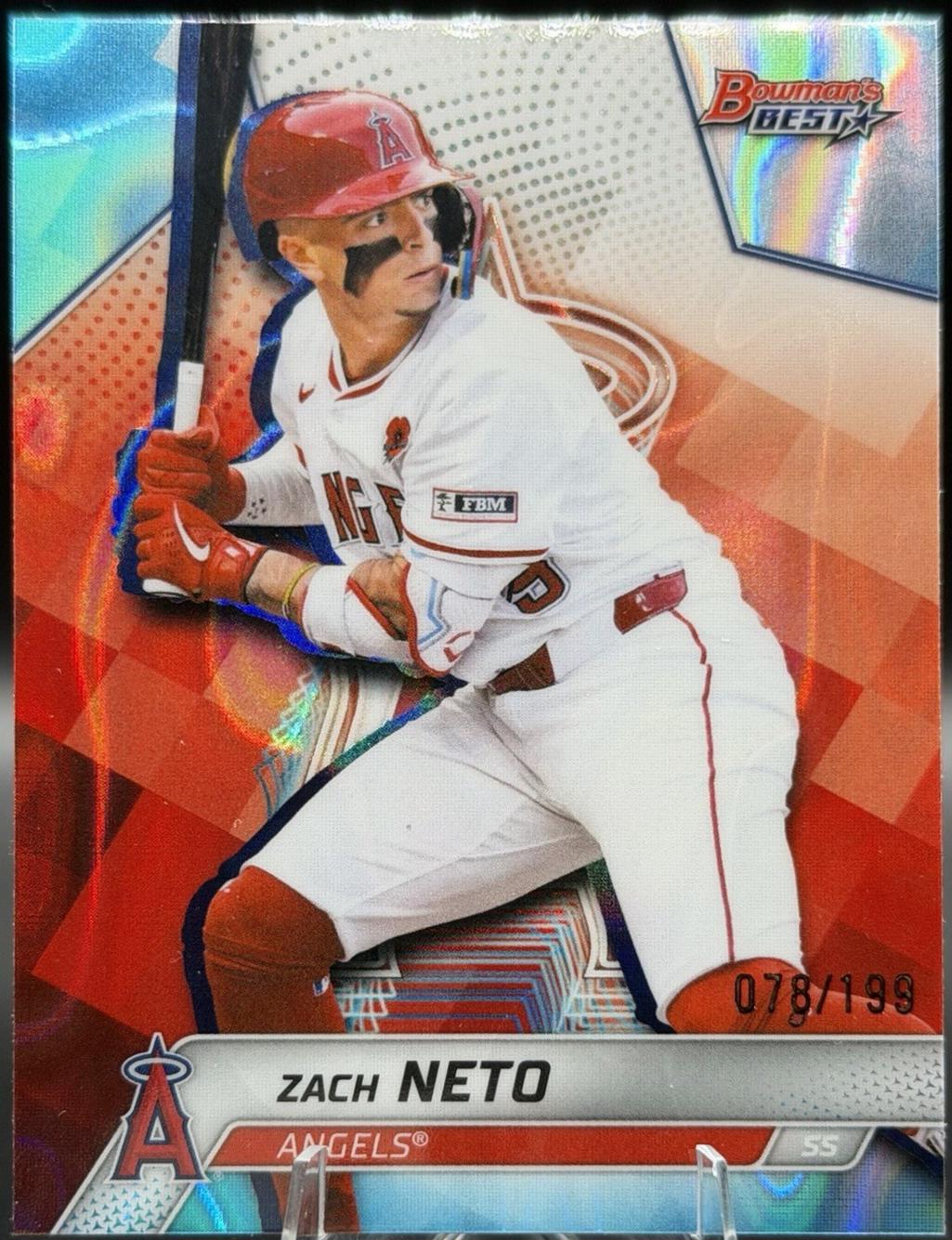 Zach Neto [Aqua Lava Refractor] #47