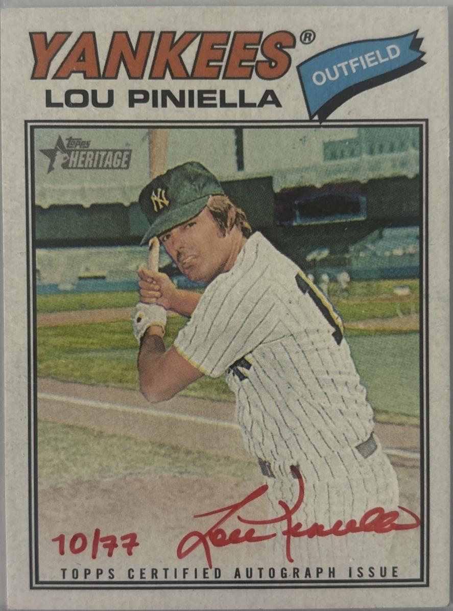 Lou Piniella [Red Ink] #ROA-LP
