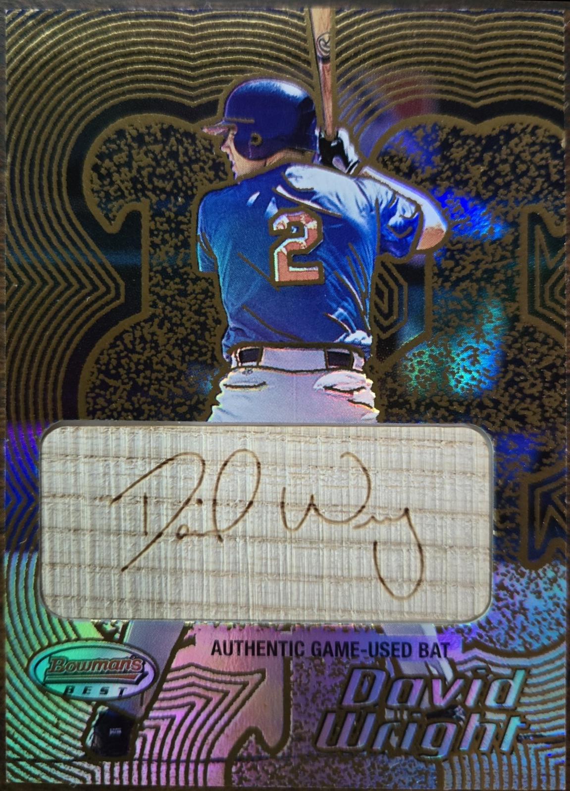 David Wright [Game Bat Gold] #113