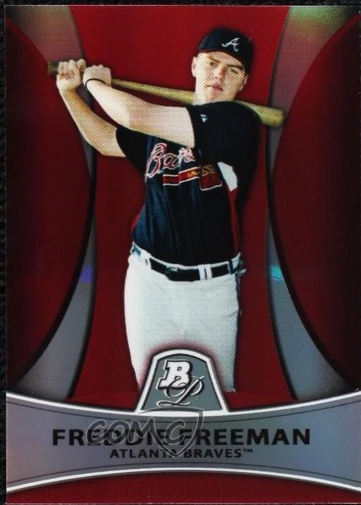 Freddie Freeman [Red Refractor] #PP13