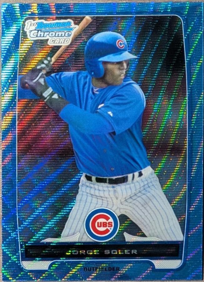 Jorge Perez [Blue Wave Refractor] #BDPP128