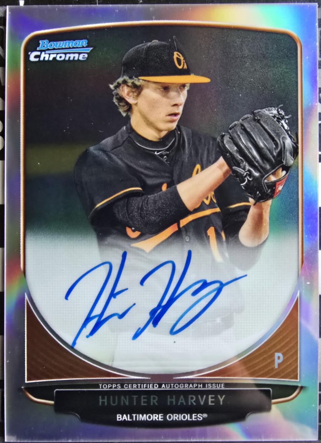 Hunter Harvey [Refractor] #BCAHH