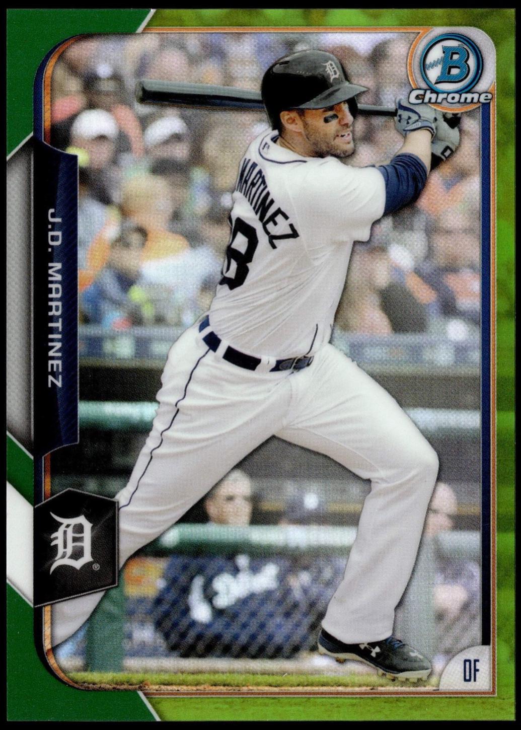 J.D. Martinez [Green Refractor] #35