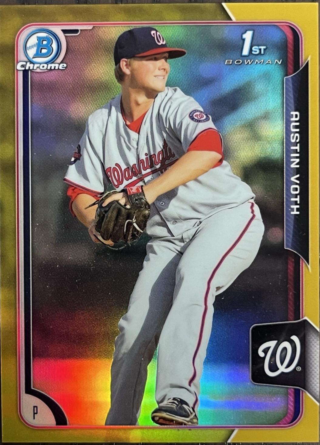 Austin Voth [Gold Refractor] #BCP28