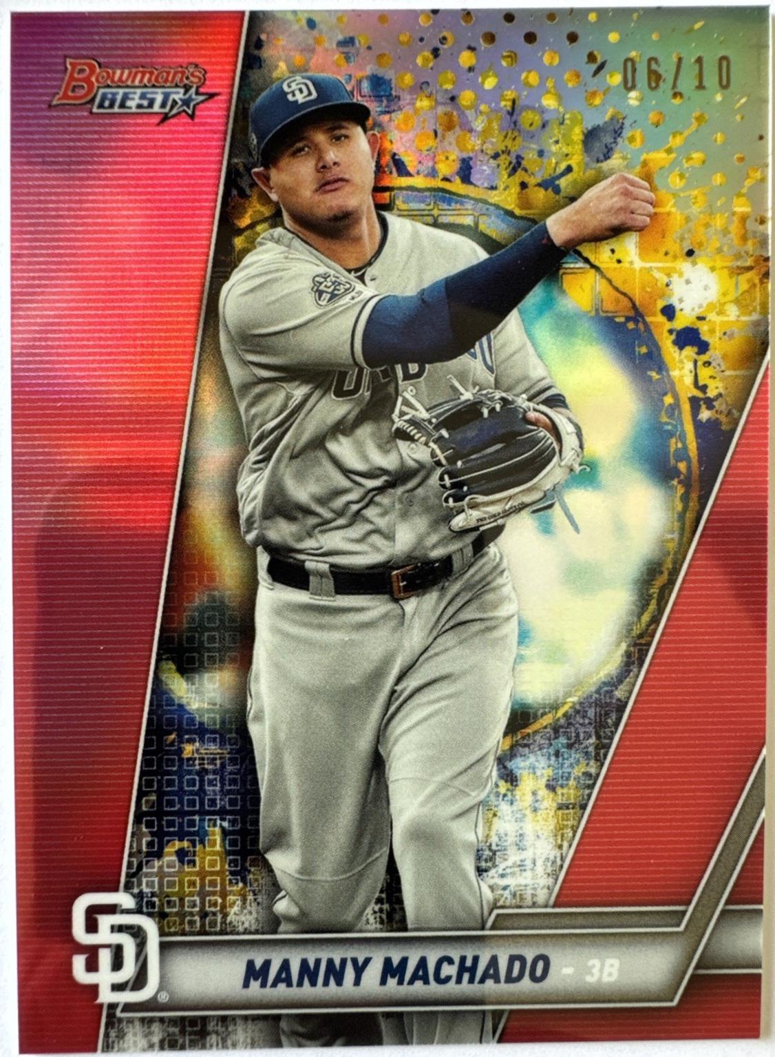 Manny Machado [Red Refractor] #45